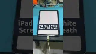 iPad Mini 6 kena white screen ??? #ipadmini6 #ipadmini #ipad #ipadwhitescreen