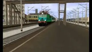 EP07-375 z mega długim składem TLK 37110 