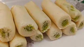 Kaju pista roll | very tasty recipe | must watch | very easy and tasty | काजू पिस्ता रोल | 