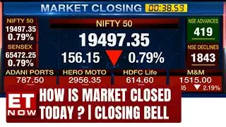 How Is Market Closed?; IT In trending; Bank Stocks Down In Today's Trading Session | Closing Bell