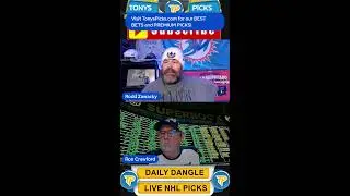 Tonys Picks, NHL The Daily Dangle hosted by Rodd Zawacky 1/3/2026 📱