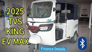 2025 TVS KING EV MAX 179Kms Ki Range | GOGO Se Sasta hai🔥