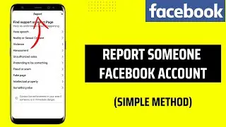 How To Report Someone Facebook Account