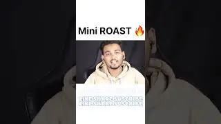 Mini ROAST 🔥 #newmemes #miniroast #salmankhan