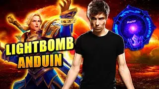 Anduin Master Lightbomb by Grubby - Heroes of the Storm Gameplay 2021