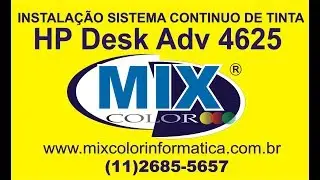 INSTALA&Ccedil;&Atilde;O COMPLETA BULK INK HP 4625