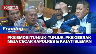 Emosi Mendidih di Komisi III: PKS Tunjuk-Tunjuk, PKB Gebrak Meja Cecar Kapolres & Kajati Sleman