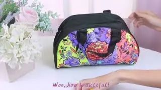 DIY Graffiti Backpack | Washable Paint & 6 Color Pens | High Capacity Creative Bag for Kids Art Toy
