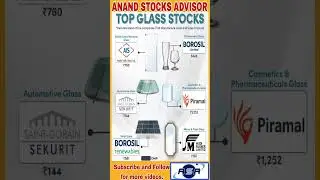 Top Performing Large Cap Stocks, Top Glass Stocks #largecap #glass #trend #railway #stockmarkets