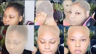 THE STOCKING CAP METHOD FOR LACE FRONTALS |BEGINNER FRIENDLY |FRONT&BACK