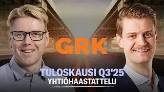 GRK Q3'25: Vahvaa suorittamista p&ouml;rssiyhti&ouml;n&auml;
