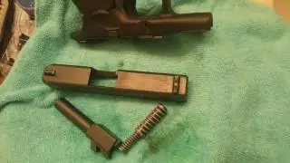 Froglube Glock 26 Before and After