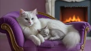 Sleep Music for Cats, Kittens & Humans 😴 | Anxiety Relief!