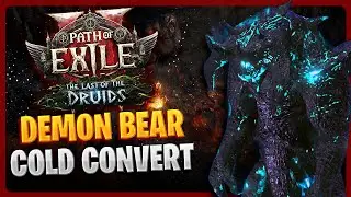 NEUER LIEBLINGS-BUILD?! D&auml;monen-B&auml;r mit K&auml;lteschaden - Build Vorschau | Path of Exile 2 Patch 0.4