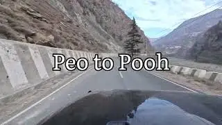 Reckong Peo to Pooh Drive 🚗 | Kinnaur Valley on Thar Roxx captured on GoPro