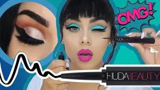 MIRA LO QUE HICE CON ESTE DELINEADOR! LO NUEVO DE HUDA BEAUTY