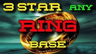 3 Star Any Ring Base | TH10 3 Star Ring Base | TH10 Ring Base | How to 3 Star Ring Base