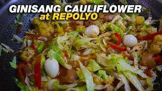 Ginisang Cauliflower at Repolyo | Easy Recipe Sauteed Cauliflower and Cabbage With Pork