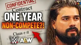WWE ВЫНУЖДАЕТ Андраде ПОЛУЧИТЬ ПУНКТ О НЕКОНКУРЕНЦИИ НА ОДИН ГОД! | Отправляет AEW CEASE & DESIST!