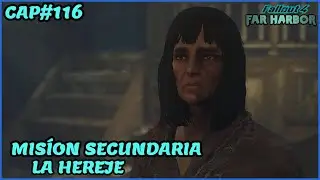 Fallout#4 CAP#116 La hereje misi&oacute;n secundaria /Gran Fan&aacute;tico Richter lo que el &aacute;tomo exija