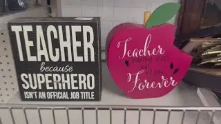 Thrifting Haul for Back to School: How teachers are saving money by thrifting this year