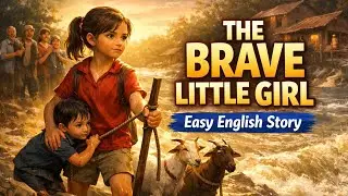 The Brave Little Girl | Easy English Story | Courage & Life Lesson