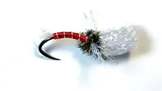 Clarke's Suspender Midge Emerger. How to tie. #flytying #flyfishing #dryfly #emerger #troutflies 