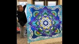 Glacier Star quilt