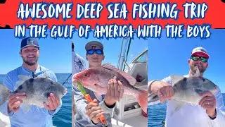 Deep Sea Fishing in The Gulf of AMERICA out of Mexico Beach Florida with the Boys