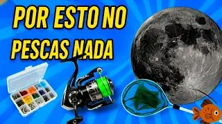 La LUNA es tu peor enemigo en la pesca