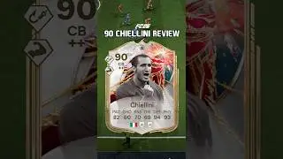 90 Chiellini Review in FC 26, no anticipate.. still great though 😎 #shorts #chiellini #fc26 #sbc