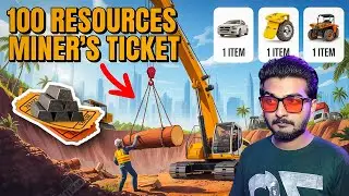 Opening 100 + Miner's Tickets! FREE Car & RARE Loot!