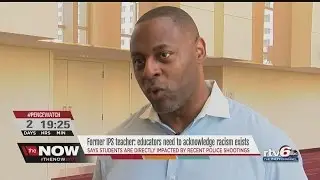Former IPS teacher, Indiana Black Expo speaker hopes to spread message on police shootings' impact o
