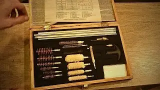Gunmaster 35pc Deluxe Universal Gun Cleaning Kit in Wood Case - Product Video
