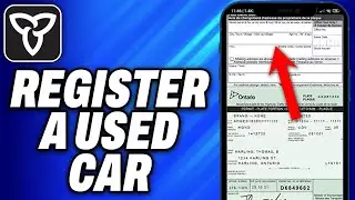 How To Register A Used Car In Ontario (2025) - Easy Fix