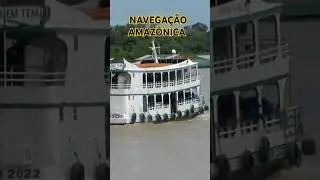 NAVEGA&Ccedil;&Atilde;O AMAZ&Ocirc;NICA. F/B Vale Quem Tem saindo de Tef&eacute; para Mara&atilde; no rio Japur&aacute;, estado do Amazonas.