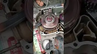Hero CD Deluxe Crank Shaft Fitting #crank #crankshaft #automobile