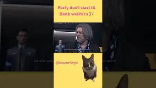 Ain&rsquo;t no party like a Hank party 🎈 🎉#detroitbecomehuman #funny #gaming