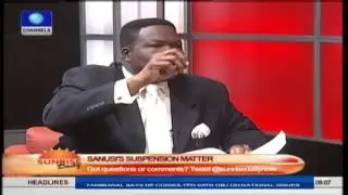 Jonathan Should Have Sacked Sanusi Long Ago -- Mike Ozekhome Pt.3
