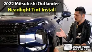 Mitsubishi Outlander 2022-2025 Headlight Tint Installation
