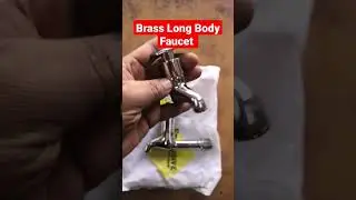 Chrome Finished Brass Long Body Tap #faucet #online #shopping #bathroom #onlineshopping