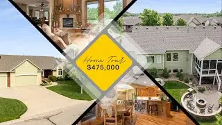 Tour this $475,000 warm and inviting ranch complete with a great outdoor areas to relax!