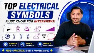 Electrical Symbols Explained in Urdu | Must Know for Electricians & Interviews #sybols #fielectrical