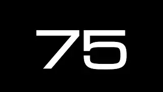 75 Second Countdown Timer / NO SOUND