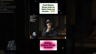 Pooh Sheisty flexes money on wallo fresh out of jail