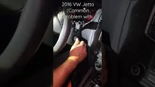Volkswagen Running/Key Stuck in Ignition hack.