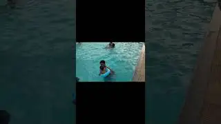 Ishi first swim❤️❤️❤️ #music #love #song #trending  #firstswim #swimming #viral #shortvideos