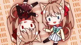 Nightcore | Evil Neuro - Evil (oo-ee-oo)『lyric video』| Anamanaguchi - Miku Cover