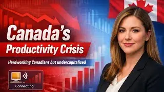 Hardworking Canadians, but undercapitalized: The productivity crisis explained. #canadanews #canada