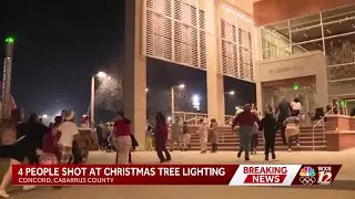 Shooting at Concord tree lighting ceremony
